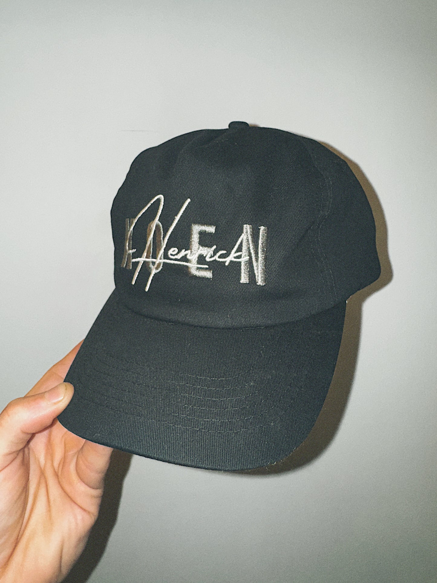 All Black Snapback